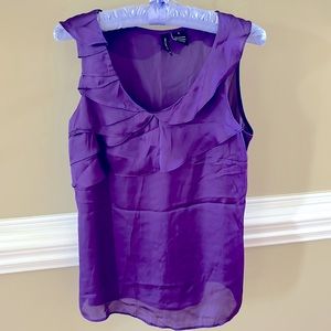 New Directions Size small purple blouse